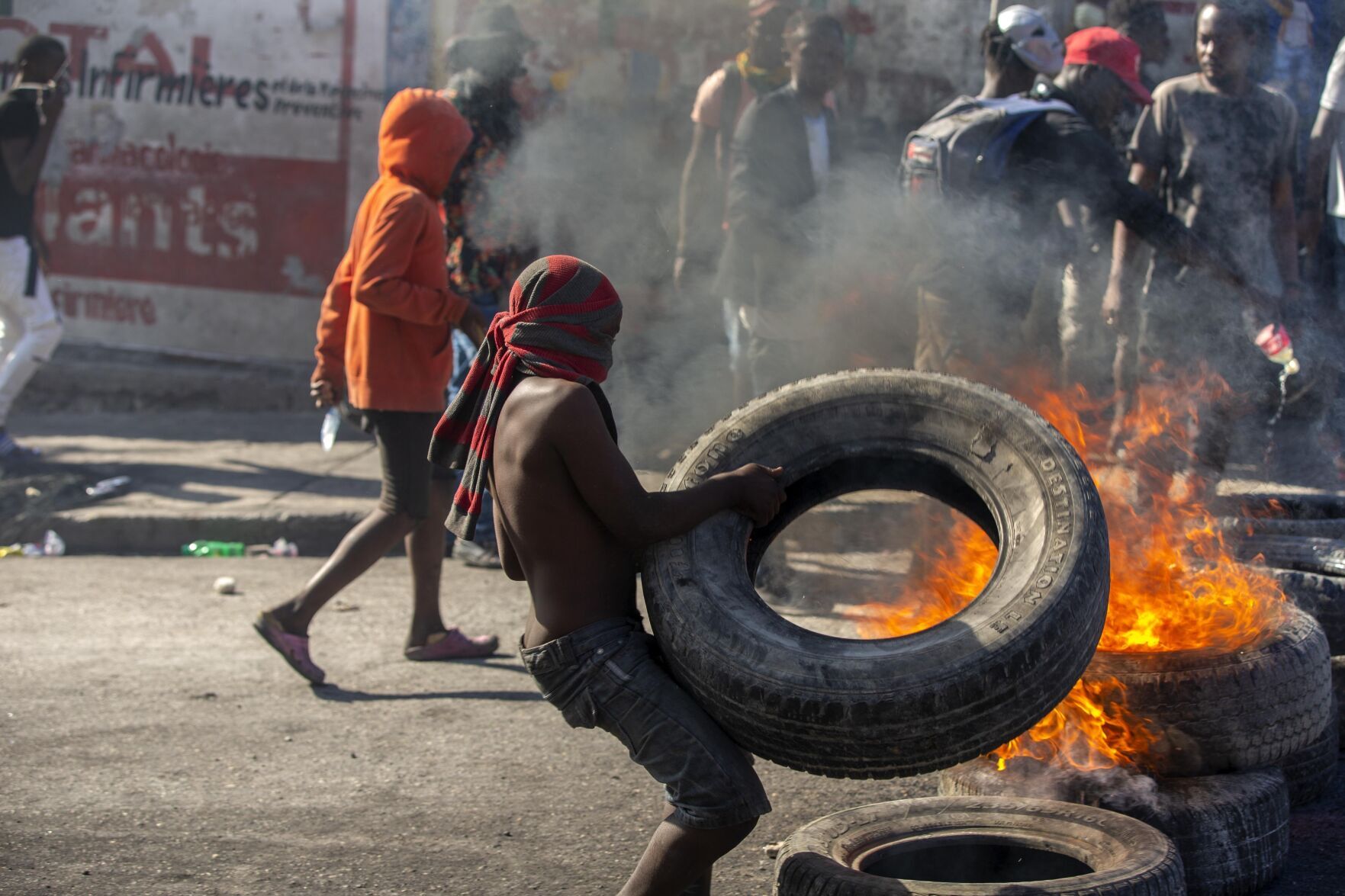 Haiti Protest